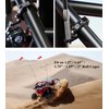 BRCOVAN 2PCS UTV Whip Light Mount, Solid Aluminum Alloy Whip Flag Mounts, Off-Road LED Light Bar Mounting Bracket, 360° Adjustable Roll Bar Clamp Mount Fit on 1.5''/1.65'' /1.75''/1.85''/2'' Roll Cage