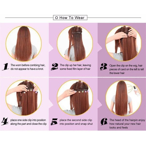 18inch 7 Pcs 120g Clip in Natural Curly Brazilian Hair Extensions Wave Wave Clip In Hair Extensions for Black Women Full Head Wavy Hair Extension Clip Ins