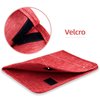 Card Binder Compatible with Yoto Player Cards, 20 Pockets for up to 60 Cards, Portable Trading Card Album Folders, Compatible with Yugioh, MTG and other TCG, Red