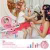 Kids Makeup Kit for Girl - 66 Pcs Washable Makeup Set for Little Girls, Real Cosmetic Set Pretend Play Makeup Toy Beauty Set, Kids Toddler Toys Christmas & Birthday Gift Age 3 4 5 6 7 8 9+ Year Old