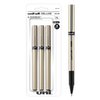 Uniball Deluxe Rollerball Pen, 3 Black Pens, 0.7mm Fine Point Roller Pens| Office Supplies, Ink Pens, Colored Pens, Fine Point, Smooth Writing Pens, Ballpoint Pens