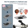 Out-Front Bike Stem Phone Mount, Quick-Release Bike Phone Mount for Mountain Bike Road Bike Scooter, Upgraded Aluminum Bicycle Phone Holder with Adhesive Adapter for 4.7-7.0" Smartphones and iPhone