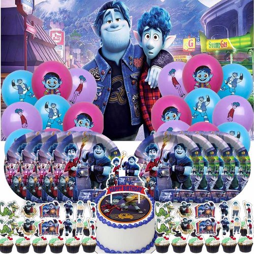 Onward Party Decorations Supplies Magic Birthday Cake Topper Balloons Backdrop Banner