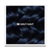 All About Curls 3B Wavy Navy Permanent Hair Color (Prep + Protect Serum & Hair Dye for Curly Hair) - 100% Grey Coverage, Nourished & Radiant Curls