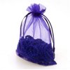 Ximkee Organza Wedding Party Favor Bags- Package of 100 (6"x9", Purple)