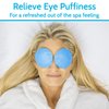 Arctic Flex Cold Eye Mask - Gel Ice Pack For Cool Sleeping, Dry Night Treatment - Reusable Hot Spa Therapy For Sleep, Skin Puffiness, Migraine