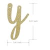 Happy 15th Birthday Banner, Gold Glitter 15 Years Old Boy or Girl Party Decorations, Cheers to 15 Years 15th Anniversary Supplies ZGMJ
