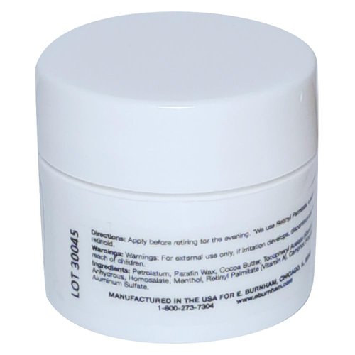 E. Burnham Retinol Lip Bliss with Cocoa Butter 0.33 Oz – Nourishing Lip Balm for Hydration, Plumping & Anti-Aging – Moisturizes and Softens Lips with Vitamin E and Cocoa Butter