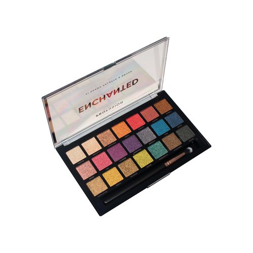Profusion Cosmetics Enchanted 21 Shade Eyeshadow Palette and Brush