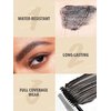 SHEGLAM Waterproof Eyebrow Cream Gel Long Lasting Highly Pigmented Shaping Filling Eye Brow Balm With Small Brush - Black Brown