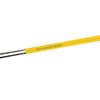 Bdellium Tools Professional Makeup Brush - Studio Series 763 Angled Brow - With Mix of Soft Synthetic & Natural Fibers, For Defining Eyebrows (Yellow, 1pc)