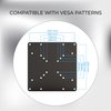 HumanCentric VESA Mount Adapter Plate for TV Mounts, Convert 75x75 and 100x100 to 200x200 mm VESA Patterns, Includes Hardware Kit, VESA Conversion Plate for 200x200 VESA Mount, VESA Adapter