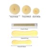 iFlyMars Hair Accessories Set: Foam Bun Shapers, French Twist Clip, Snap Buns, Elastic Bands, Hair Pins (Blonde)