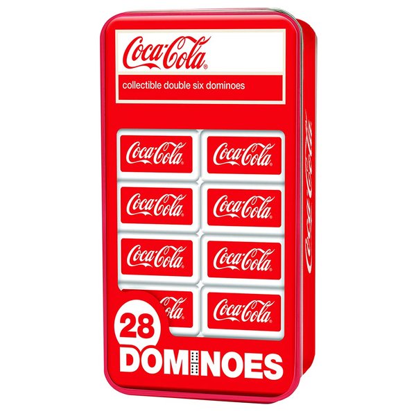 MasterPieces Tile Games - Coca-Cola Picture Dominoes 28 Piece Set