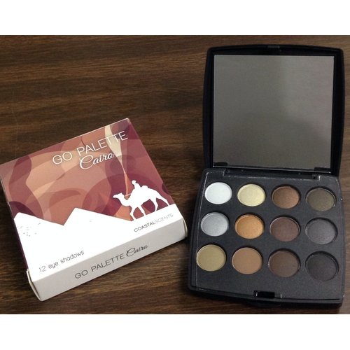 Coastal Scents Go Makeup Palette, Cairo, 0.28 Ounce