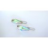 Generic 2 small crystal ab rhombus rhinestone hair clip barrettes fine hair