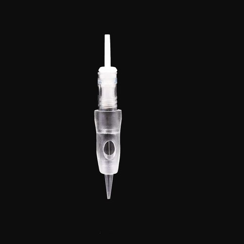 10 PCS Intelli Needle Cartridge For Intelli Digital Permanent Make Up Machine - Tattoo Needles (Membrane Needle Cartridge, 1RL .35mm)