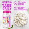 (2 Pack) Mitolyn, Official Mitolyn Purple Peel Capsules with All Natural Ingredients, Mito Lyn Advanced Formula Health Support Maximum Strength Wellness Supplement for Women and Men (120 Capsules)