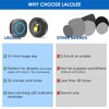 Lalolee Dog Doorbell, Dog Bell for Potty Training Wireless Doggie Door Bell for Dog Puppy Training Sliding Door/Go Outside Doorbell and Waterproof Touch Button