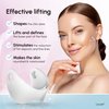 V Shaped Contouring Face Mask Line Shaping Lifting Belt Neck Reduction Jawline Lift Tape Enhancer Face Patch Firming Tightening Skin Chin Up Sculpting Collagen Mask Hyaluronic Acid Aloe Vera 25pcs