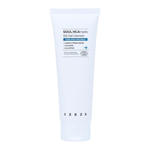 I·zézé IZEZE Soul HCA Hydro 6.5 Gel Cleanser 150ml - High Moisture Daily Facial Gel Cleanser, Cypress Water and Calamine, weakly acidic Fresh Cleansing for All Skin Types