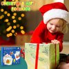 155 Pcs Wooden Pattern Blocks Christmas Stocking Stuffers Kids Toddlers, Math Games Shapes Blocks Homeschool Supplies with Cards Tangram Puzzles Montessori Educational Learning Toys for Kids Ages 4-8