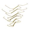 KUMGROT 6pcs Plate Hangers Decorative Wire Plate Hangers Holders Wall Plate Hangers Wall Hooks for Decorative Plates Arts 4 Inch 6 Inch 8 Inch