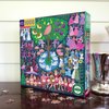 eeBoo Piece & Love: 12 Days of Christmas - 1000 Piece Puzzle - Square Adult Holiday Jigsaw, 23x23, Includes Image Insert, Pieces