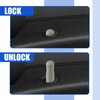 X AUTOHAUX 2pcs No.72137-SP0-003ZF Door Lock Rod Knob Door Locking Pin Pull Button Gray for Honda Civic 1996-2000 for Honda Accord 1994-1997
