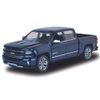 Motormax 2018 Chevrolet Silverado LTZ Pickup Truck Centennial Edition Blue Metallic 100 Years Anniversary 1/27 Diecast Model Car