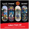 TECH DECK, Santa Cruz Pro Series Finger Board with Storage Display, Built for Pros; Authentic Mini Skateboards, Kids Toys for Ages 6 and up