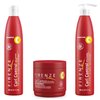 Firenze Professional Curl Control with avocado oil and extract Shampoo, Conditioner and Mask Treatment, gift bag included