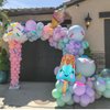 120 Pcs Ice Cream Party Balloons Arch Garland Kit Decorations Foil for Summer Birthday Kids Baby Shower Theme Supplies, Blue,green,pink,red,purple