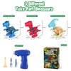 Dinosaur Toys for 6 7 8 9 Years Old Boys, Take Apart Dinosaur Toys for Kids with Electric Drill, STEM Construction Education Building Toy with Led Light Walking Toys Party Birthday Gifts