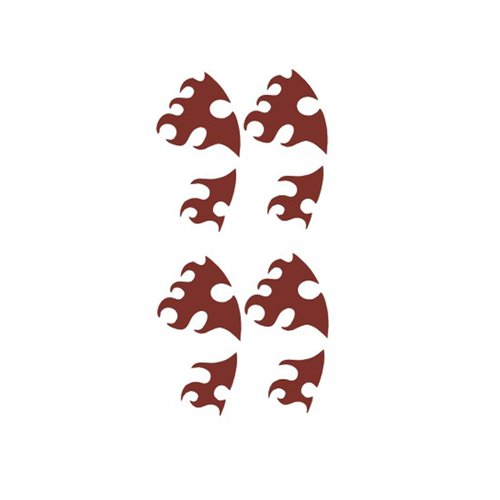 AwwwCos Tanjirou Nezuko Giyuu Muichirou Cosplay Temporary Tattoos Tattooing Face Stickers for Masquerade Costumes A