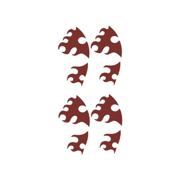 AwwwCos Tanjirou Nezuko Giyuu Muichirou Cosplay Temporary Tattoos Tattooing Face Stickers for Masquerade Costumes A