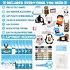CiyvoLyeen Polar Animals Sewing Kit for Kids Make Your Own Winter Polar Animals Felt Plush Craft Kit Includes 14 Creative Projects to Sewing Beginners Fun DIY Educational Gift for Boys and Girls
