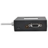 Tripp Lite Mini DisplayPort to VGA Hub, 2 Port Hub, Mini DP DisplayPort to VGA Adapter, DP1.2, TAA (B155-002-VGA)