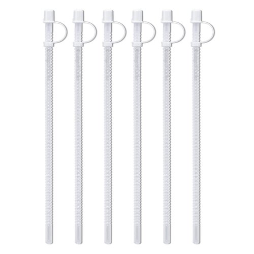 15" Flexible Straws for Jumbo Mugs (6)