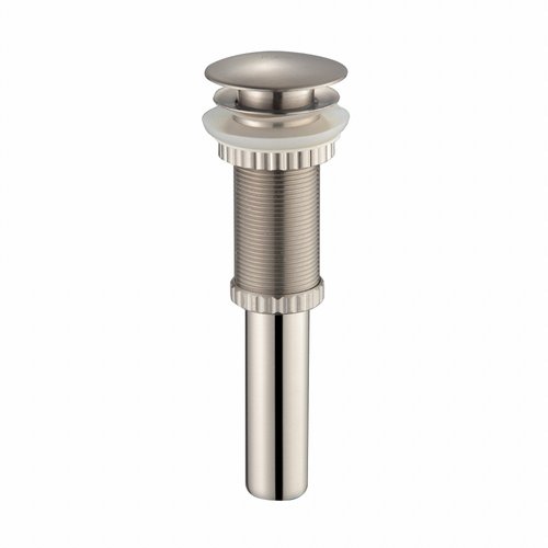 Kraus PU-10SN Pop Up Drain Satin Nickel 8 5/8 Inch