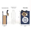 Big Dot of Happiness My Dad is Rad - Father’s Day Party Favor Boxes - Set of 12