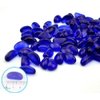 Gorgeous Aquarium Decorated with Aquarium Decorations Glass Beads Aquarium, 1LB Enough Decorative Gravel Rock Gravel Pebbles gem (Dark Blue)