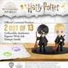 P.M.I. Harry & Draco w/Brooms | Collection of 13 Harry Potter Stamps | Harry Potter Gifts & Harry Potter Toys | Party Supplies, Party Decor, Mini Figurines, Toys, Gifts