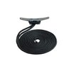 Sea Dog 302110010BK-1 Double Braided Nylon Dock Line, 3/8" x 10' / Black