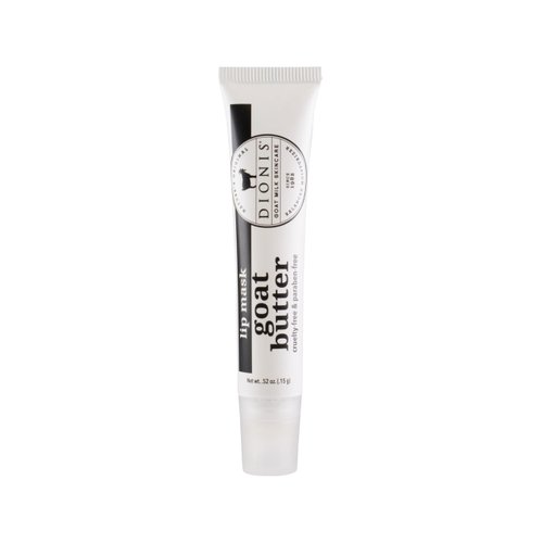 Dionis Goat Butter Overnight Leave On Lip Mask - Raspberry, Goat Milk, Jojoba & Moringa Oils Moisturize & Repair Cracked, Chapped & Dry Lips - Chocolate Shortbread Scented Formula Stays On All Night