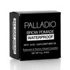 Palladio Brow Pomade Waterproof, 24 Hour Wear, Smudge Proof and Sweat Resistant Formula, Super Creamy Formula Glides on And Helps to Fill in Brows for a Dramatic, Defined, Flawless Look (Dark Brown)
