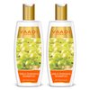 Vaadi Herbals Herbal Shampoo, ALL Natural - Suitable for All Hair Types - Pack of 2 X 11.8 Ounces (Amla Shampoo)