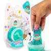 Original Squishmallows Glitter Slime, Mini Squishmallows Maya The Ice Cream Charm, Chocolate Scented Slime, 3 Fun Slime Add-Ins, Pre-Made Slime for Kids, Great 6 Year Old Toys, Sludge Toy