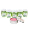 Bath & Body Works Gingham Fresh 5 Pack Mini Hand Gels with a Strawberry Lip Balm - Set of 2