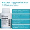 Viteyes Omega-3 TG Eye & Heart Health Supplement, Natural Triglyceride Fish Oil Formula, Clear, 60 Count